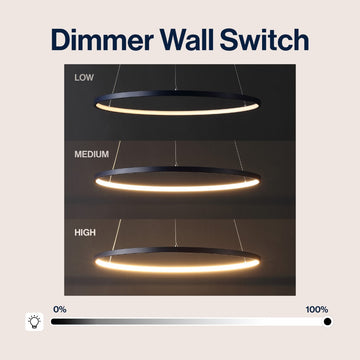 Brice Modern Contemporary Iron Integrated LED Pendant
